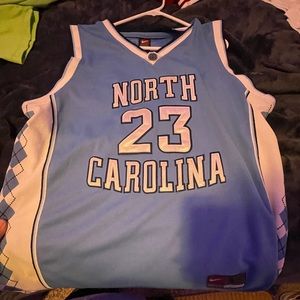 Michael Jordan UNC Nike jersey